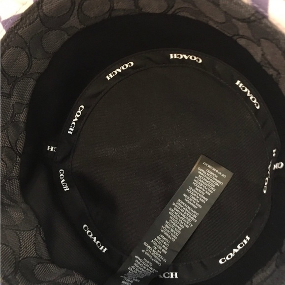 NWT Coach Checkerboard Print Bucket Hat - Picture 8 of 10